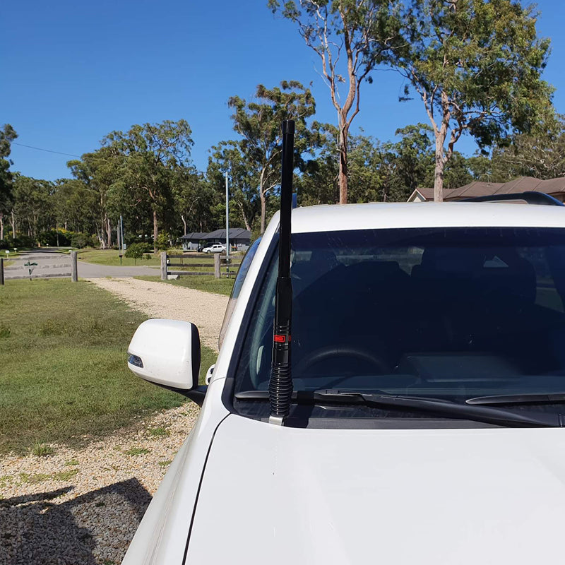 GMF4x4 BB-010D UHF Antenna Bonnet Bracket To Suit LC200 Series (2016 to 2021) - Driver Side