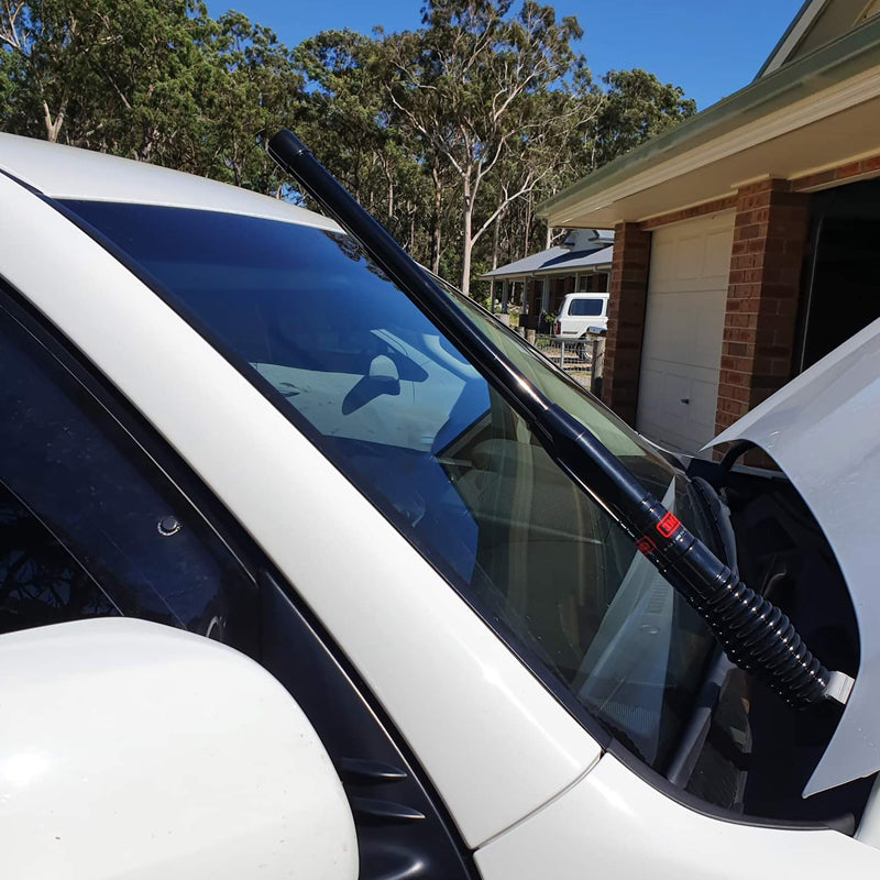 GMF4x4 BB-010D UHF Antenna Bonnet Bracket To Suit LC200 Series (2016 to 2021) - Driver Side