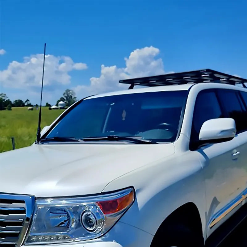 GMF4x4 BB-011D UHF Antenna Bonnet Bracket To Suit LC200 Series (2007-2014) - Driver Side