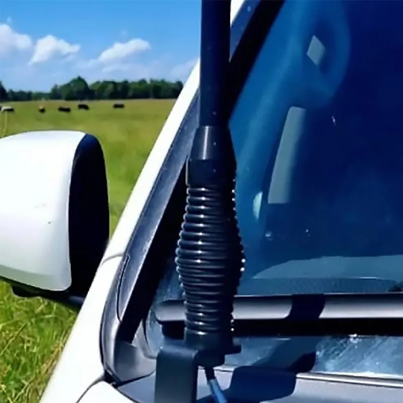 GMF4x4 BB-011D UHF Antenna Bonnet Bracket To Suit LC200 Series (2007-2014) - Driver Side
