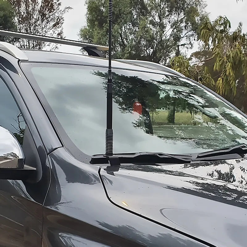 GMF4x4 BB-019D (019D-BB) UHF Antenna Bonnet Bracket To Suit QE Pajero Sport & MR Triton 2015+ - Driver Side