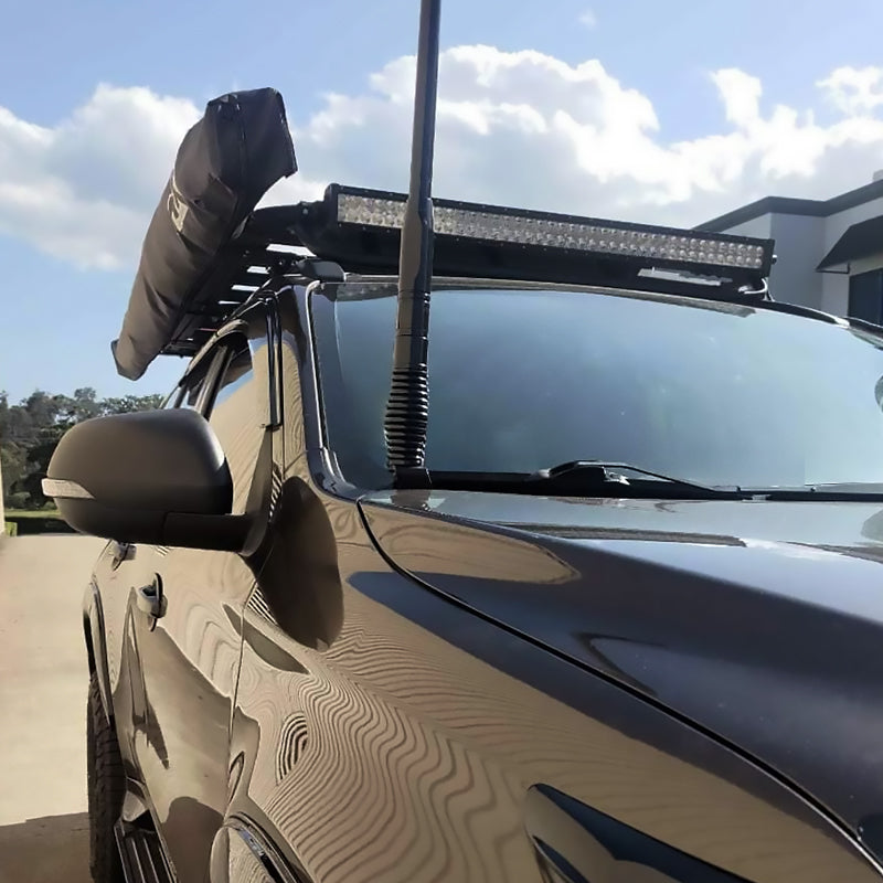 GMF4x4 BB-019D UHF Antenna Bonnet Bracket To Suit QE Pajero Sport & MR Triton 2015+ - Driver Side