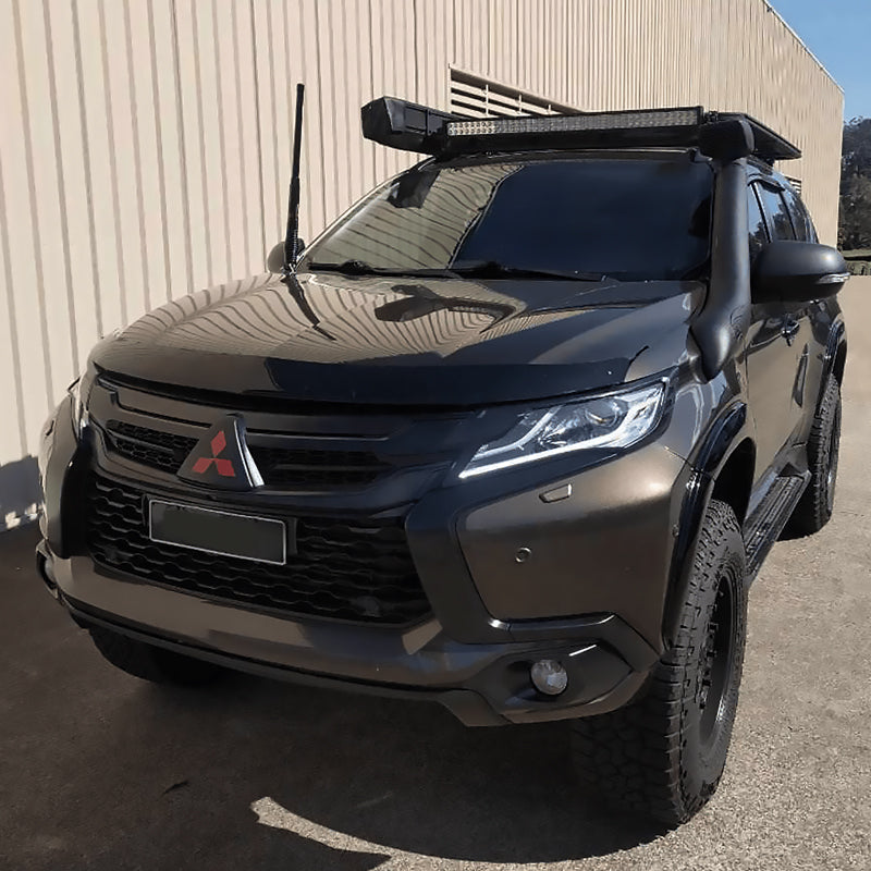 GMF4x4 BB-019D UHF Antenna Bonnet Bracket To Suit QE Pajero Sport & MR Triton 2015+ - Driver Side