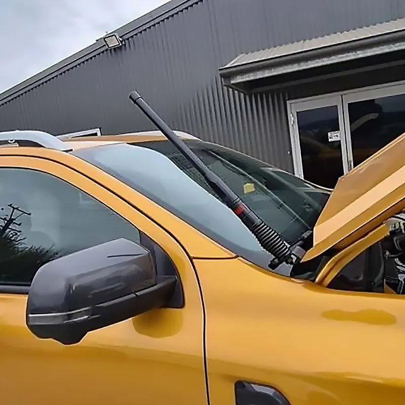 GMF4x4 BB-035D (035D-BB) UHF Antenna Bonnet Bracket To Suit Ford Ranger RA/Raptor RA/Everest RA 2023+ - Driver Side