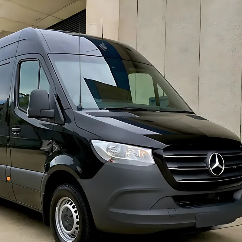 GMF4x4 BB-088D UHF Antenna Bonnet Bracket To Suit Mercedes Sprinter Van 2019+ DRS