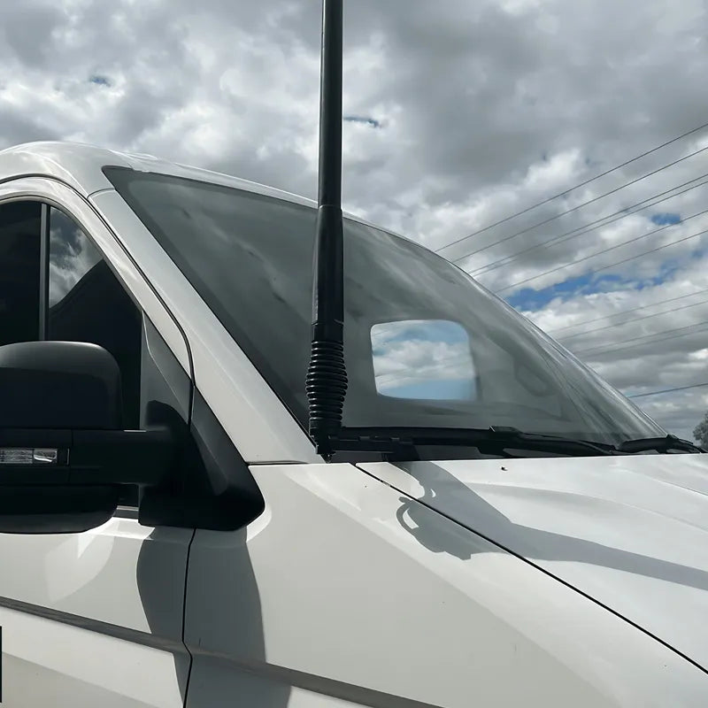 GMF4x4 BB-120D (120D-BB) UHF Antenna Bonnet Bracket To Suit VW Crafter 2017-2023 - Driver Side
