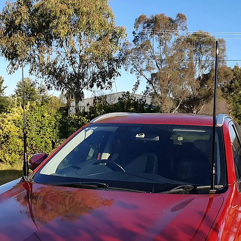 GMF4x4 BB-140D (140D-BB) UHF Bonnet Bracket To Suit Mitsubishi Outlander 2017+ (3mm) DRS