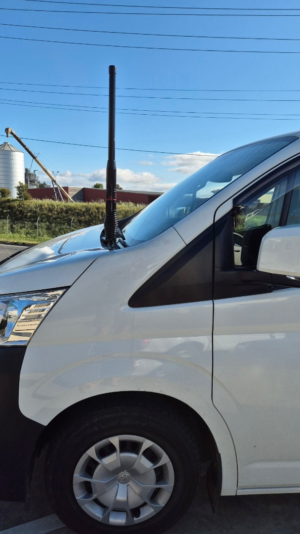 GMF4x4 195P-BB Toyota Hiace 2019-Current Passenger Side Bonnet UHF Antenna Bracket