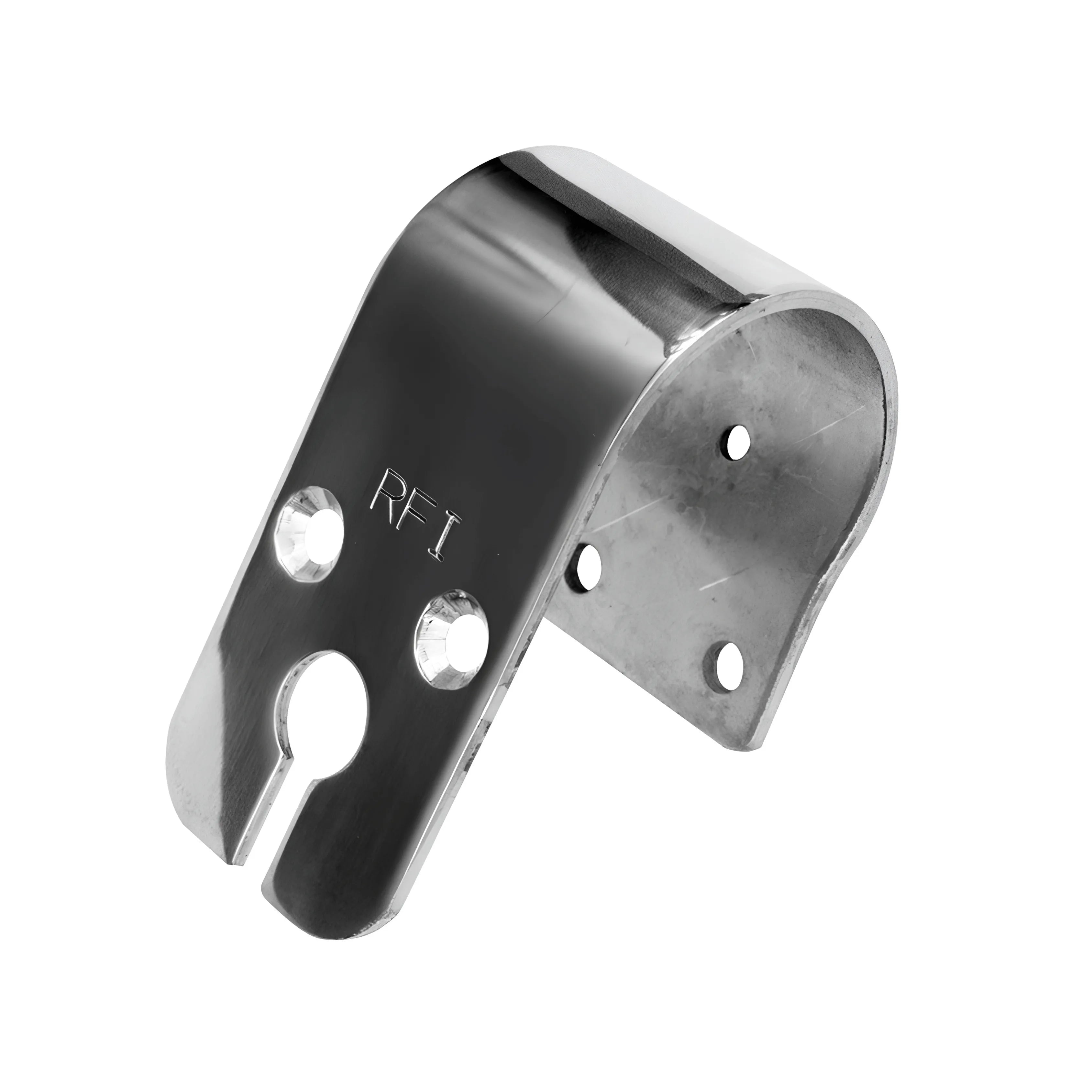 RFI BBWM-45 Polished Stainless Steel Wrap Around Bull Bar Bracket