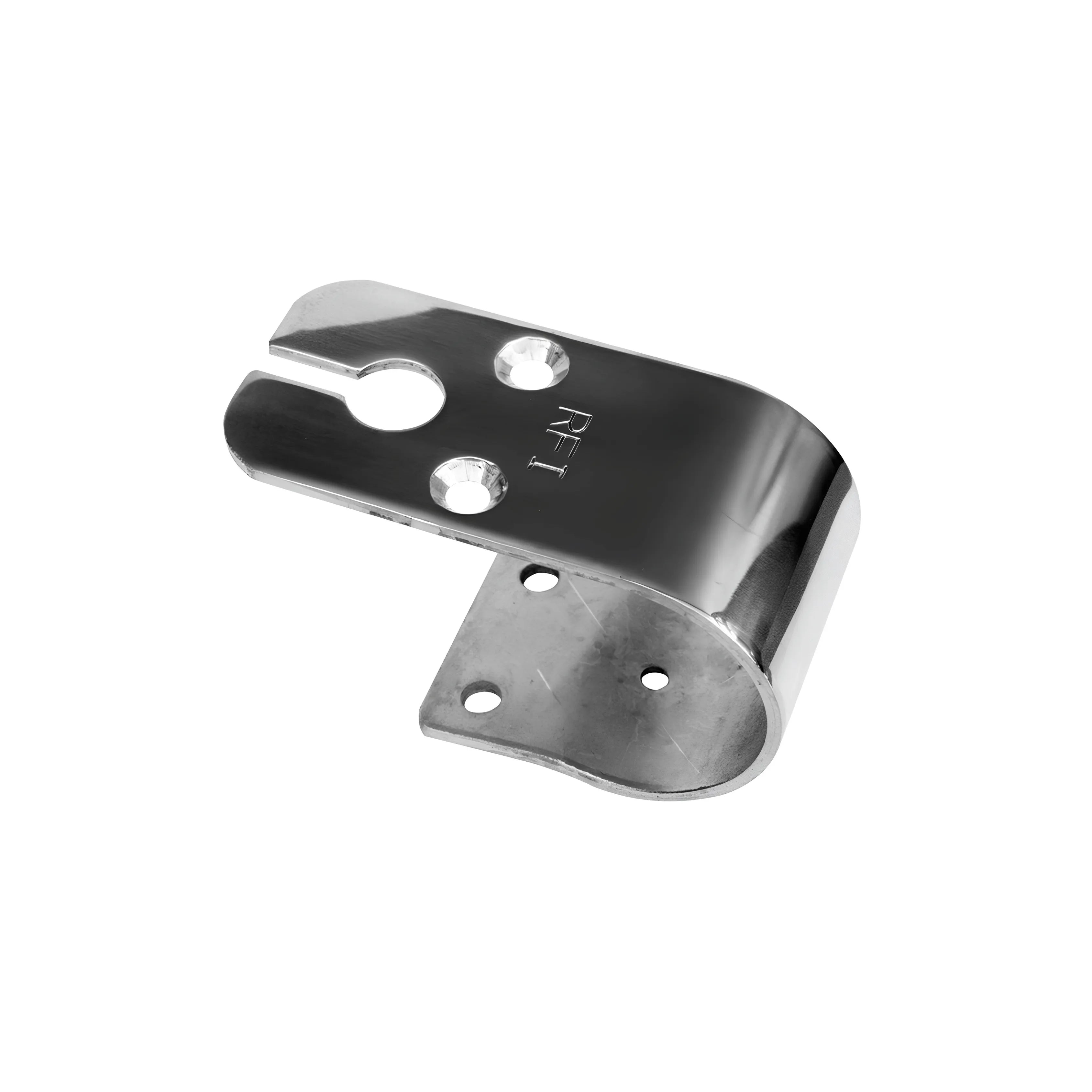 RFI BBWM-50 Polished Stainless Steel Wrap Around Bull Bar Bracket