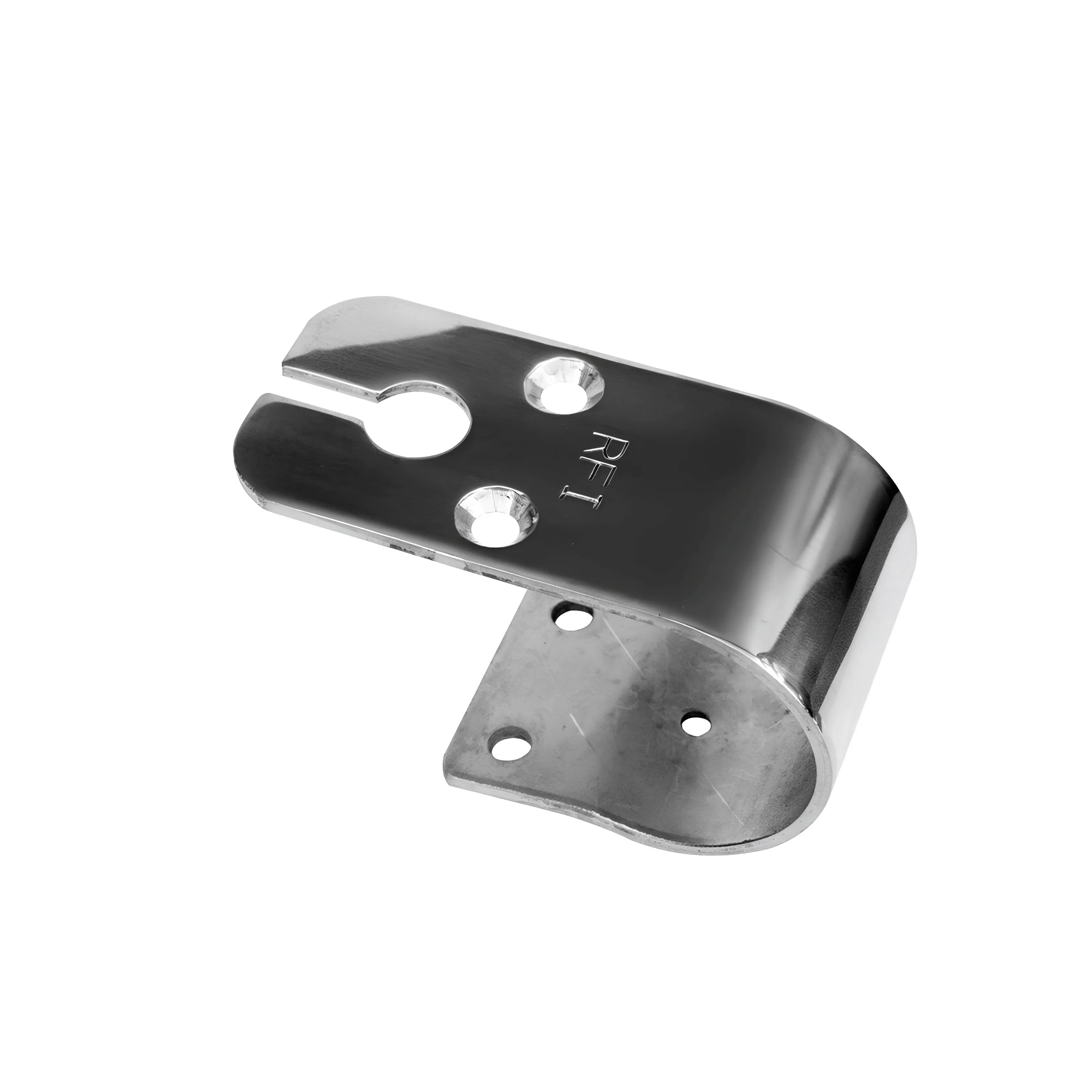 RFI BBWM-63 Polished Stainless Steel Wrap Around Bull Bar Bracket