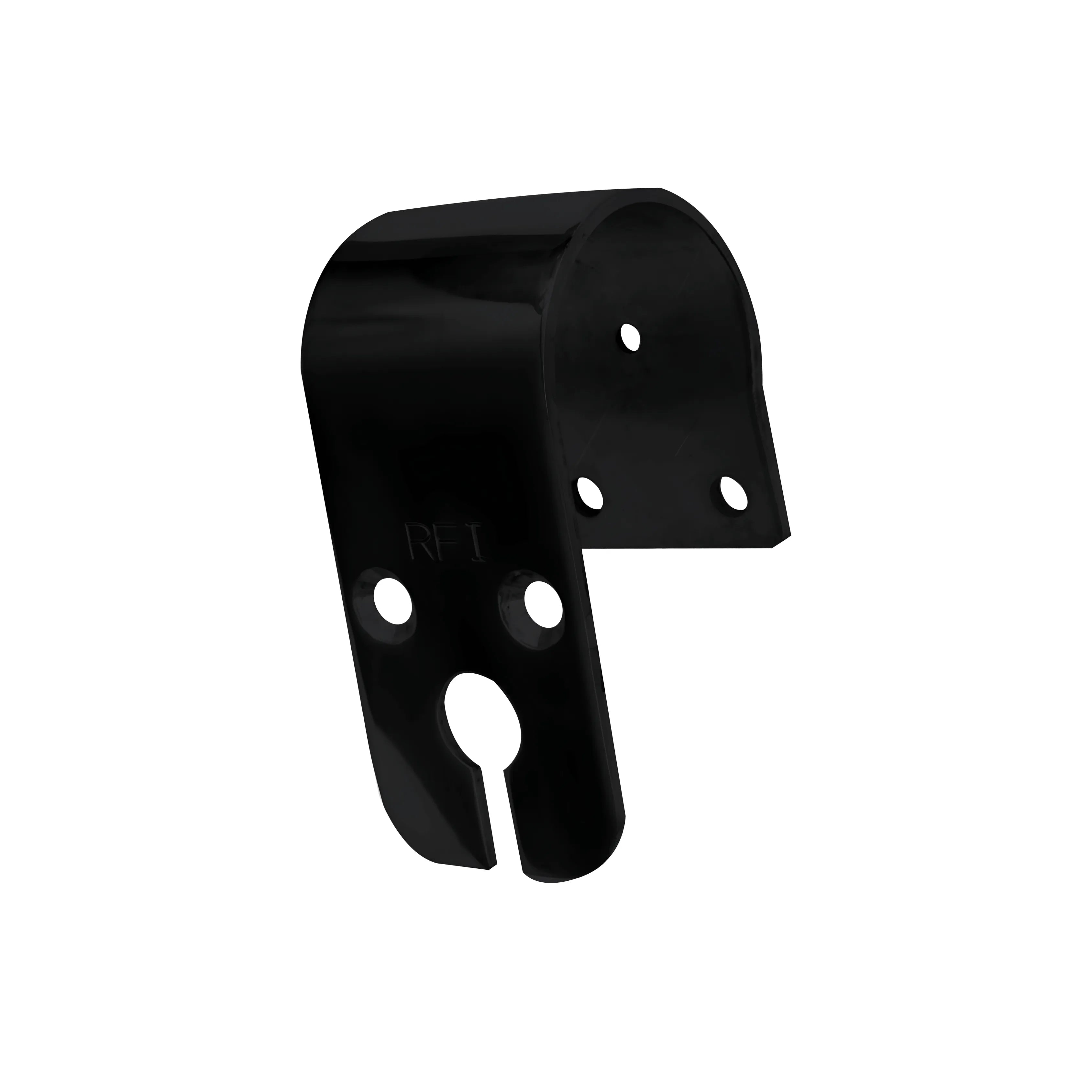 RFI BBWM-76-B Black Stainless Steel Wrap Around Bull Bar Bracket