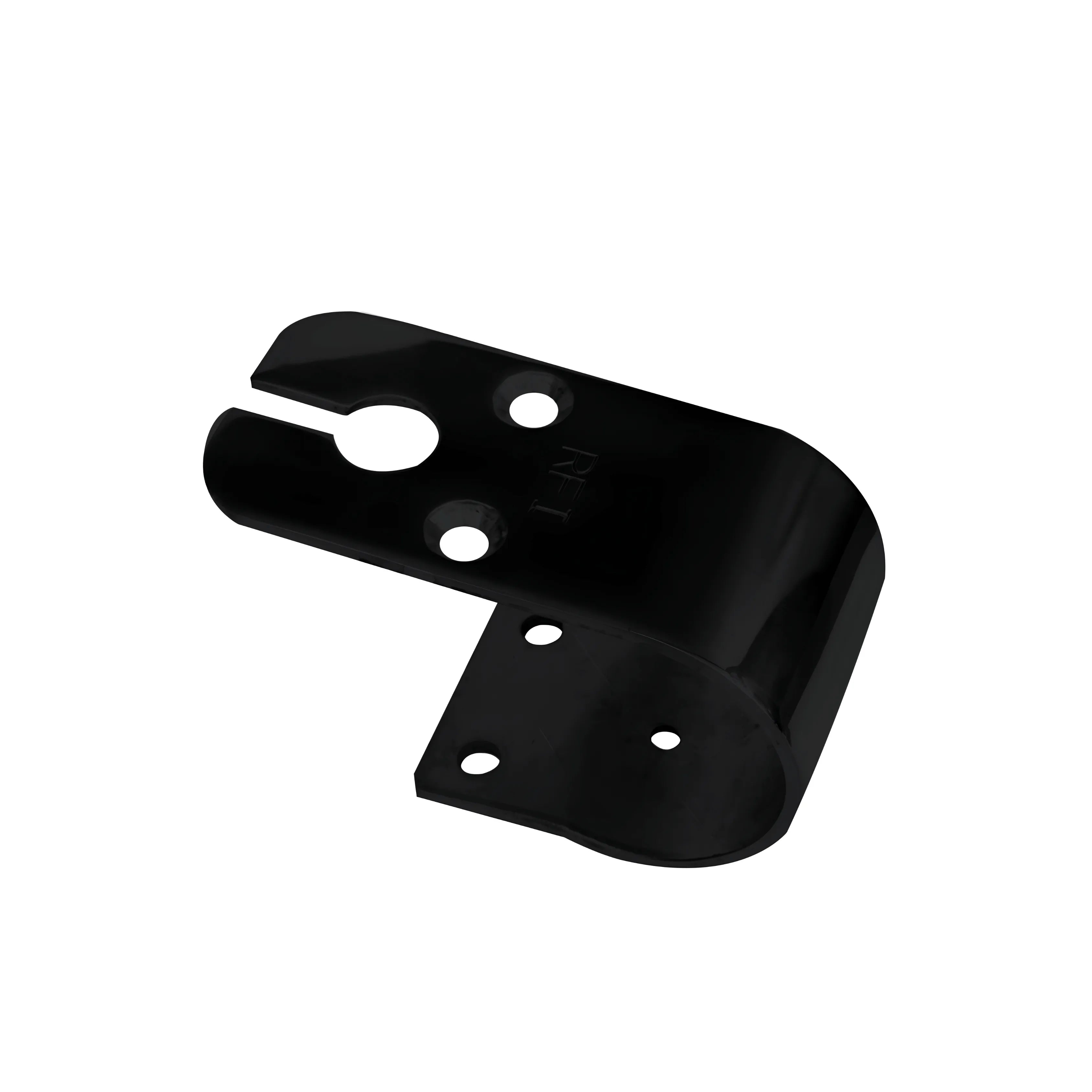 RFI BBWM-76-B Black Stainless Steel Wrap Around Bull Bar Bracket