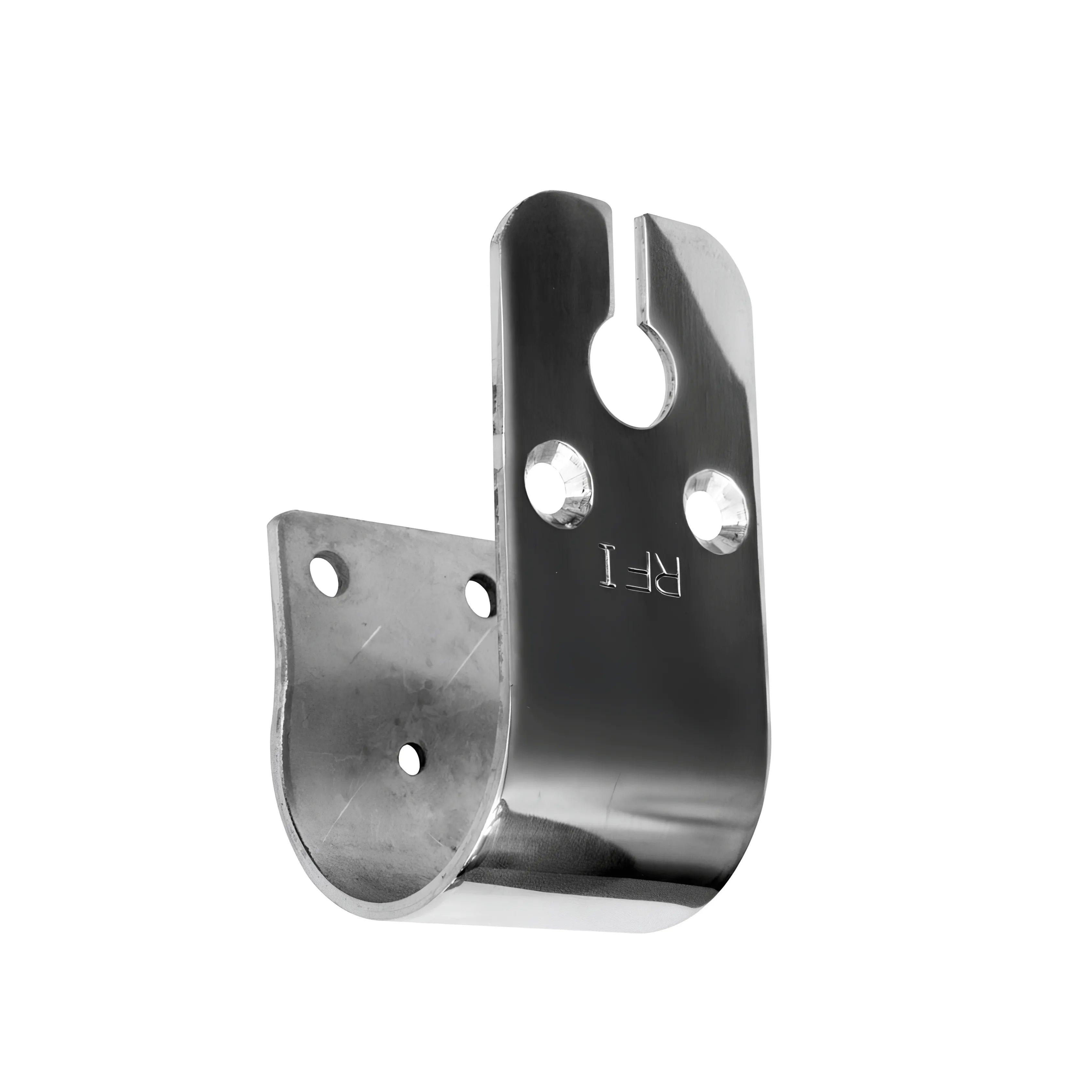 RFI BBWM-76 Polished Stainless Steel Wrap Around Bull Bar Bracket