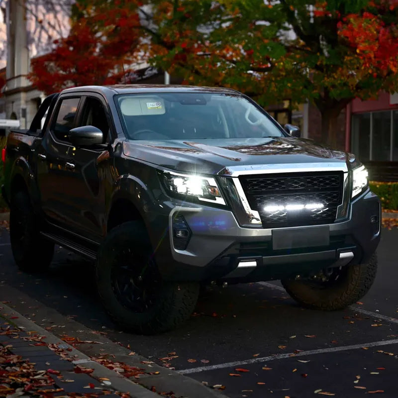 Ultra Vision BGLB-NP300-125-KIT Behind Grille Light Bar Kit To Suit Nissan Navara Series 5 NP300 D23 2021-on