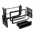 BestKits BKMBK102C Single/Double DIN Radio Fascia Kit To Suit Mercedes C Class/CLK 2005-2011