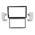 Stinger BKPR012 Double DIN Radio Fascia Kit To Suit Proton Preve/Suprima 2012-2015