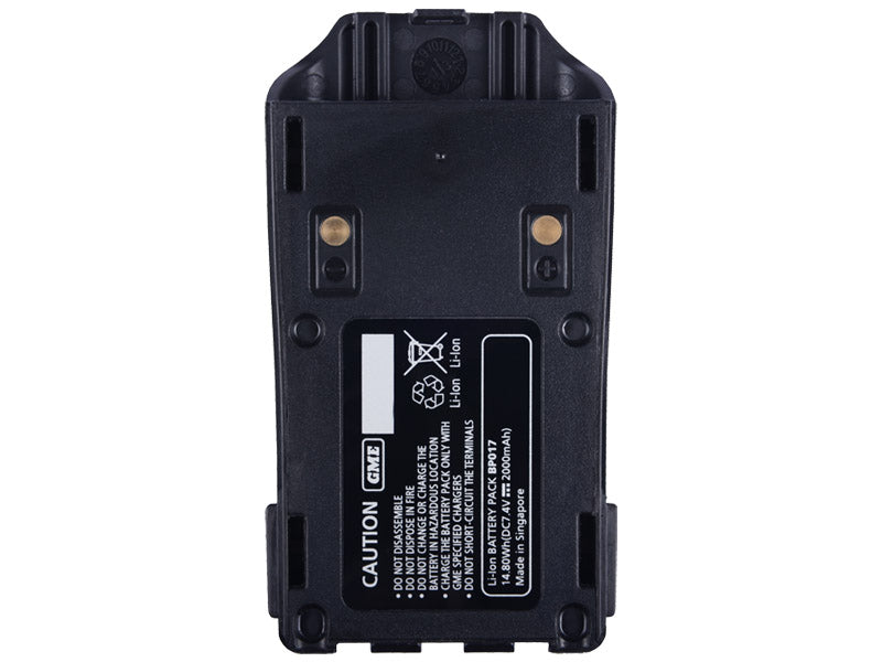 GME BP017 Battery Pack, 2000mAh, Suits TX6500S