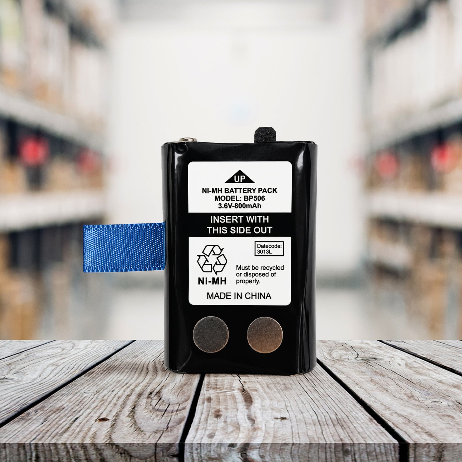 Uniden BP506 Rechargeable Battery Suits UH506SX-2NB, UH507SX-2NB & UH515SX-NB Series UHF Handheld Radios