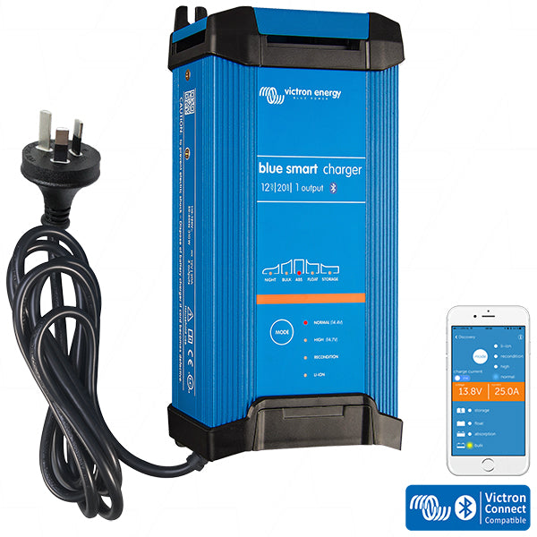 Victron Energy BPC122042012 Blue Smart IP22 Charger 12/20(1) 230V AU/NZ