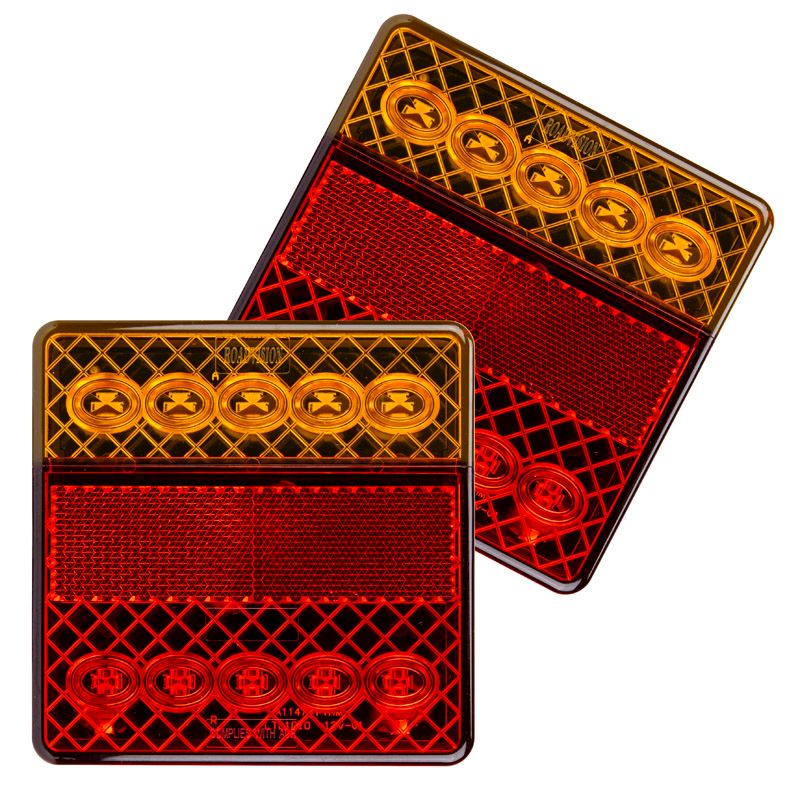 Roadvision BR208LR LED Stop Tail Indicator Lamp Twin Pack 12V