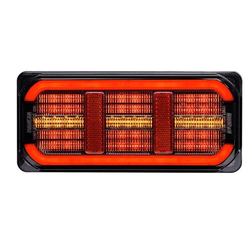 Roadvision BR220ARR LED Rear Combination Lamp - Stop/Tail/Sequential Indicator/Reflector Single