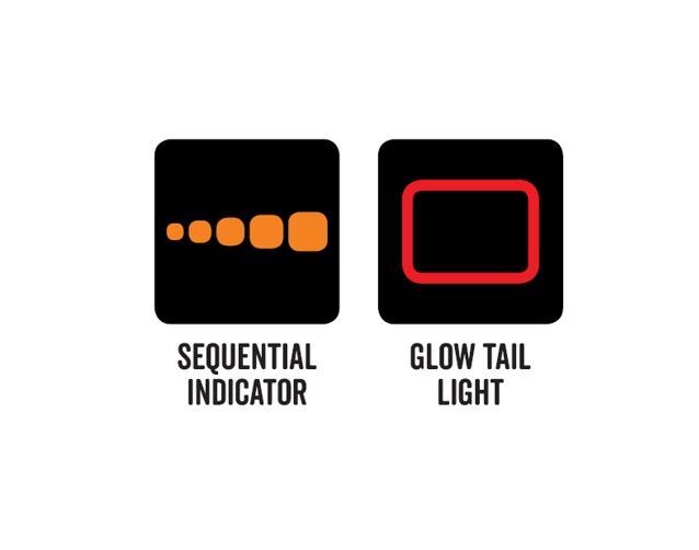 Roadvision BR220ARR LED Rear Combination Lamp - Stop/Tail/Sequential Indicator/Reflector Single