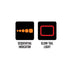 Roadvision BR281ARW LED Rear Combination Lamp - Stop/Tail/Sequential Indicator/Reverse/Reflector