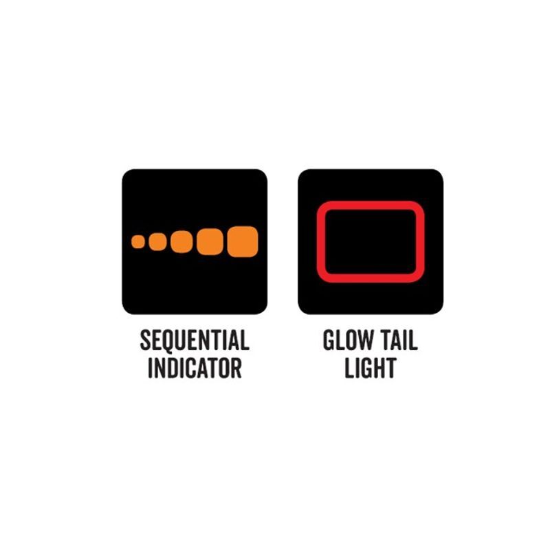 Roadvision BR390ARR LED Rear Combination Lamp - Stop/Tail/Sequential Indicator/Reflector