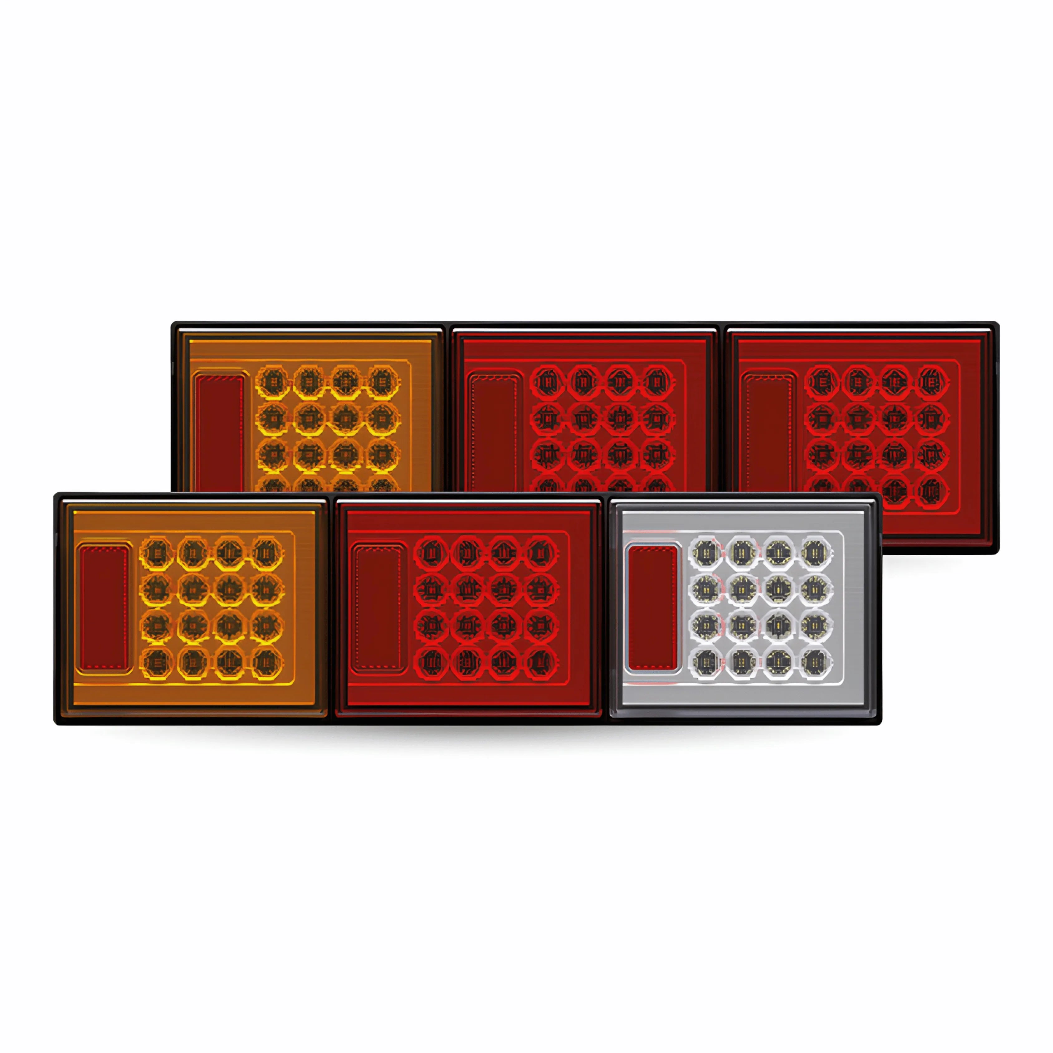 Roadvision BR502ARW LED Rear Combination Lamp - Stop/Tail/Indicator/Reverse Mini Jumbo