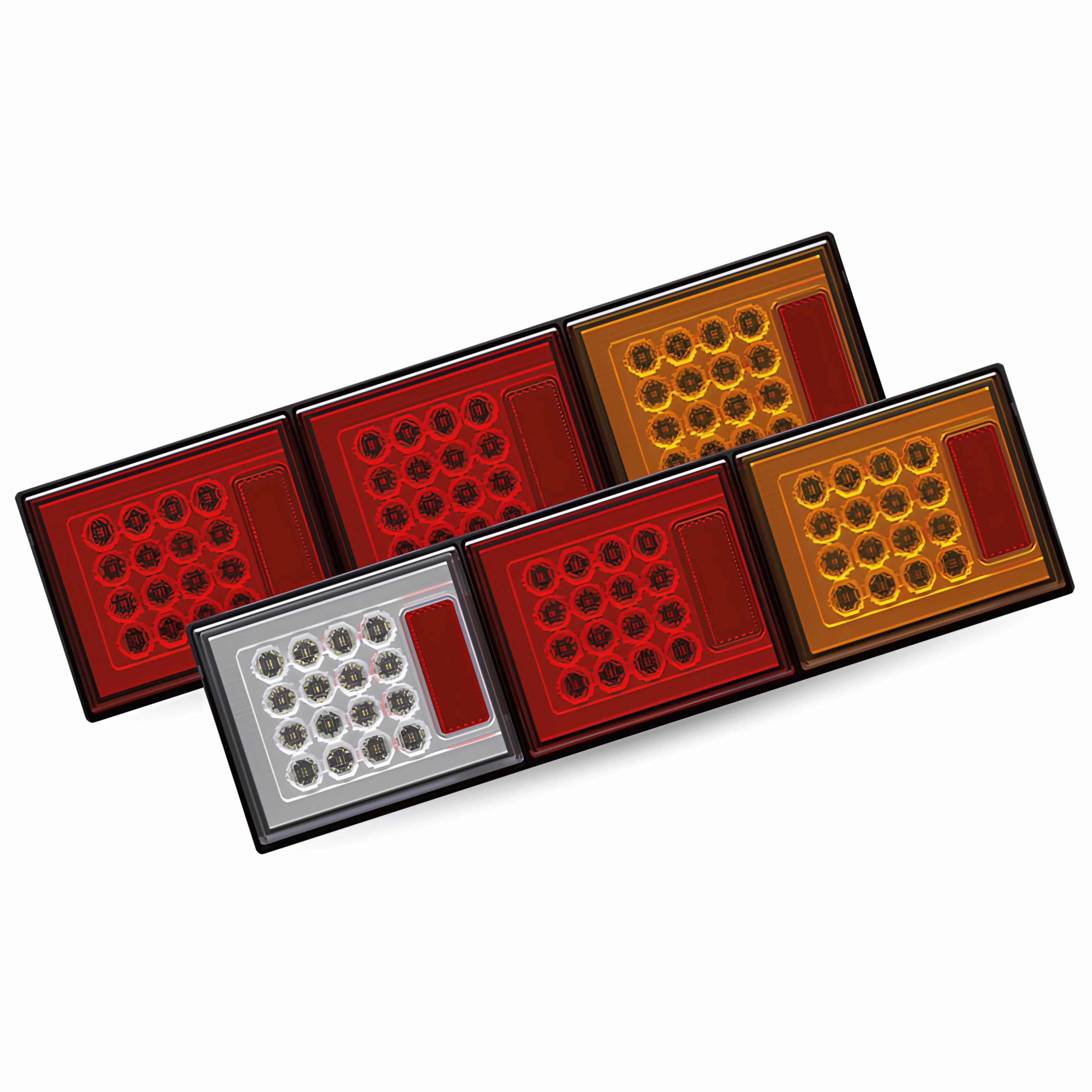 Roadvision BR502ARW LED Rear Combination Lamp - Stop/Tail/Indicator/Reverse Mini Jumbo