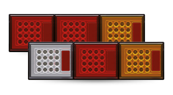 Roadvision BR502ARR LED Rear Combination Lamp - Stop/Tail/Indicator/Reflector Mini Jumbo