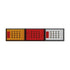 Roadvision BR602ARW LED Rear Combination Lamp - Jumbo Triple Surface Mount Stop/Tail/Indicator/Reverse