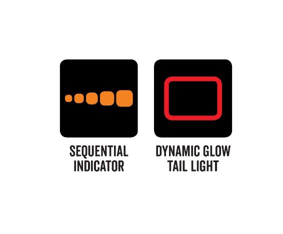 Roadvision BRD281ARR LED Rear Combination Lamp Stop Tail Indicator