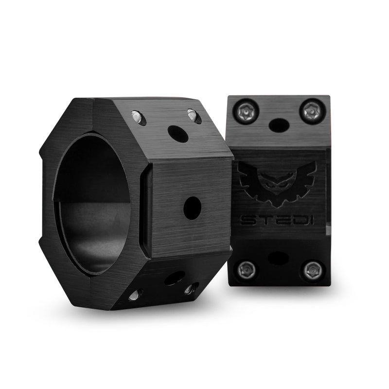 STEDI BRK-6066-TBE Hex Bull Bar Tube Mounting Brackets (60mm - 66mm)