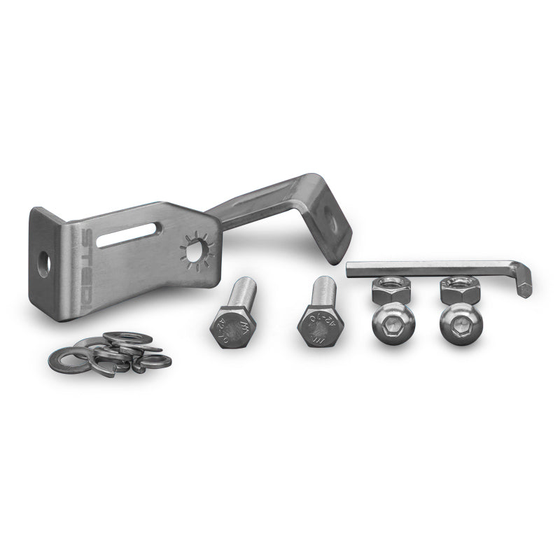 STEDI BRKST3301-SDE Side Brackets for LED Light Bars Brushed Stainless 59MM Profile
