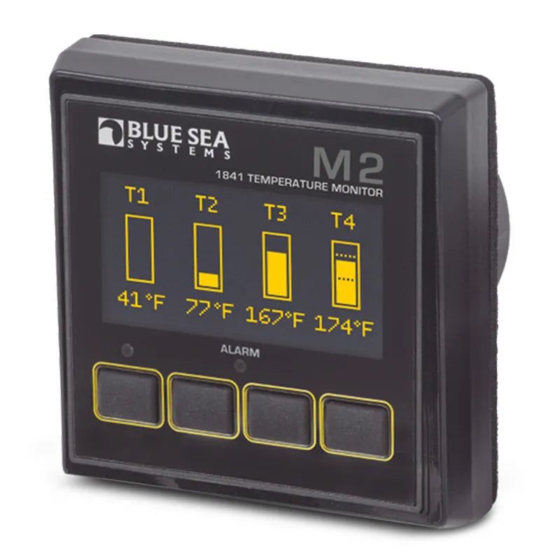 Blue Sea Systems BS-1841B Monitor M2 OLED Temp Monitor