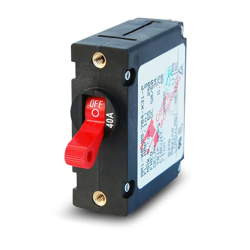Blue Sea Systems BS-7225B Circuit Breaker AA1 Toggle 40A Red