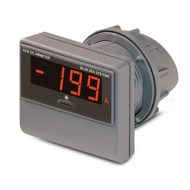 Blue Sea Systems BS-8236B Meter Digital DC Amperage 0-500A