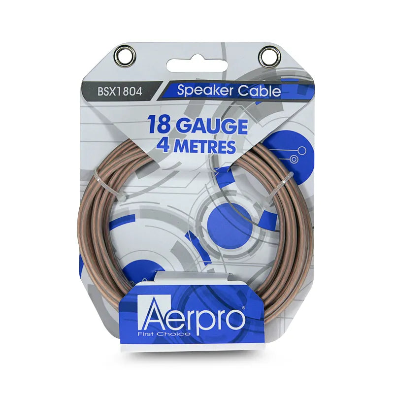 Aerpro BSX1804 BASSIX 4M 18GA Speaker Cable