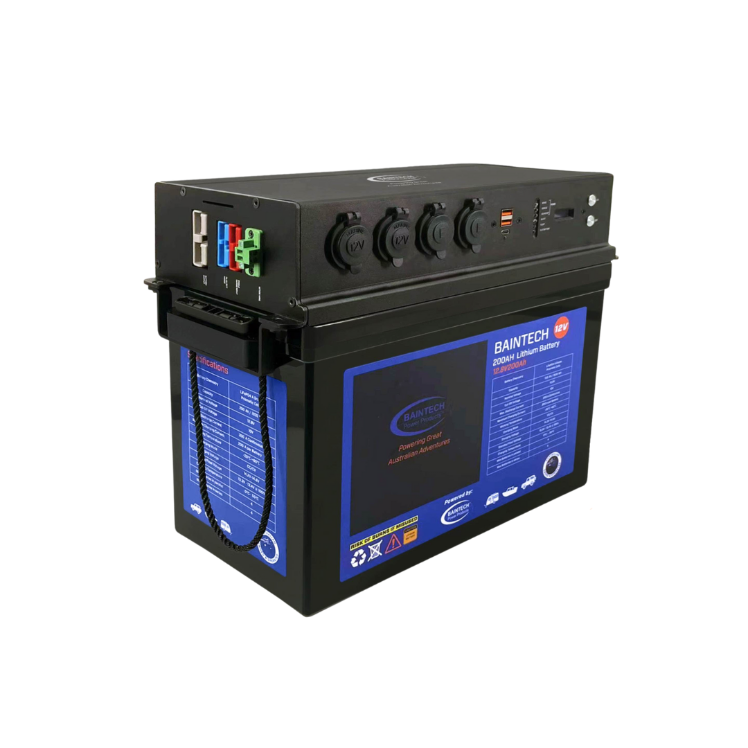 Baintech BT200A-POWERTOP 200Ah Lithium Battery with Power Top