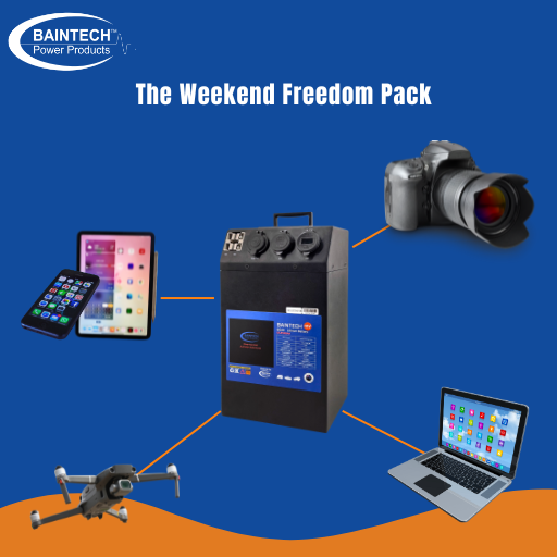 Baintech BT80A-BTCH10 80Ah Lithium Battery with 10A Charger