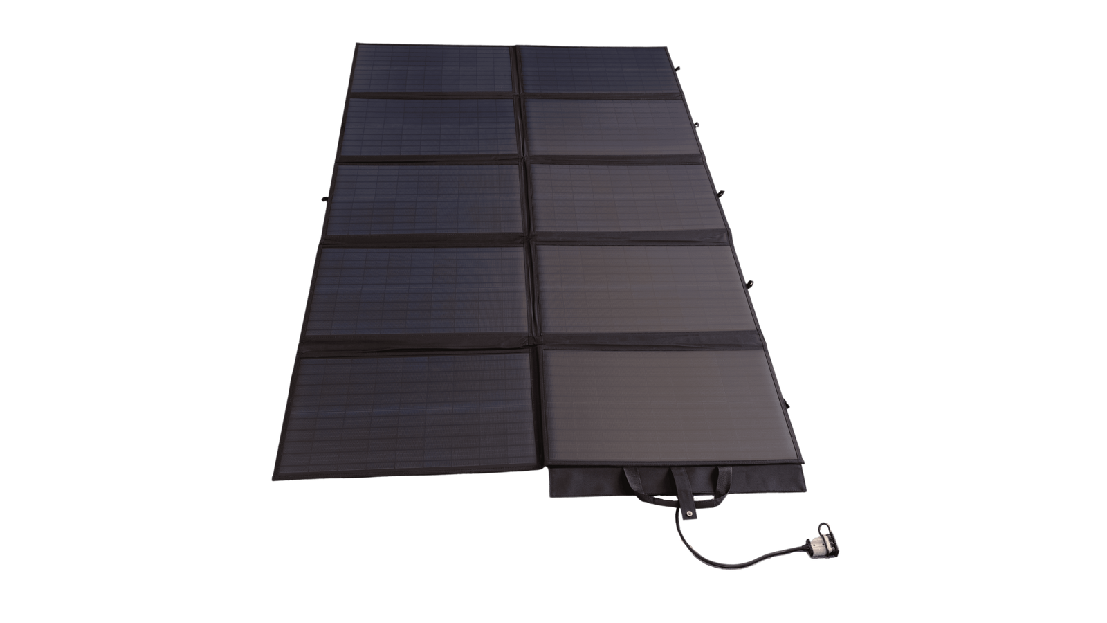 BAINTECH BTBLANKET350 350W Foldable Monocrystalline Solar Blanket with 30A PWM Controller - Portable Solar Power for 4WD, Caravan & Camping