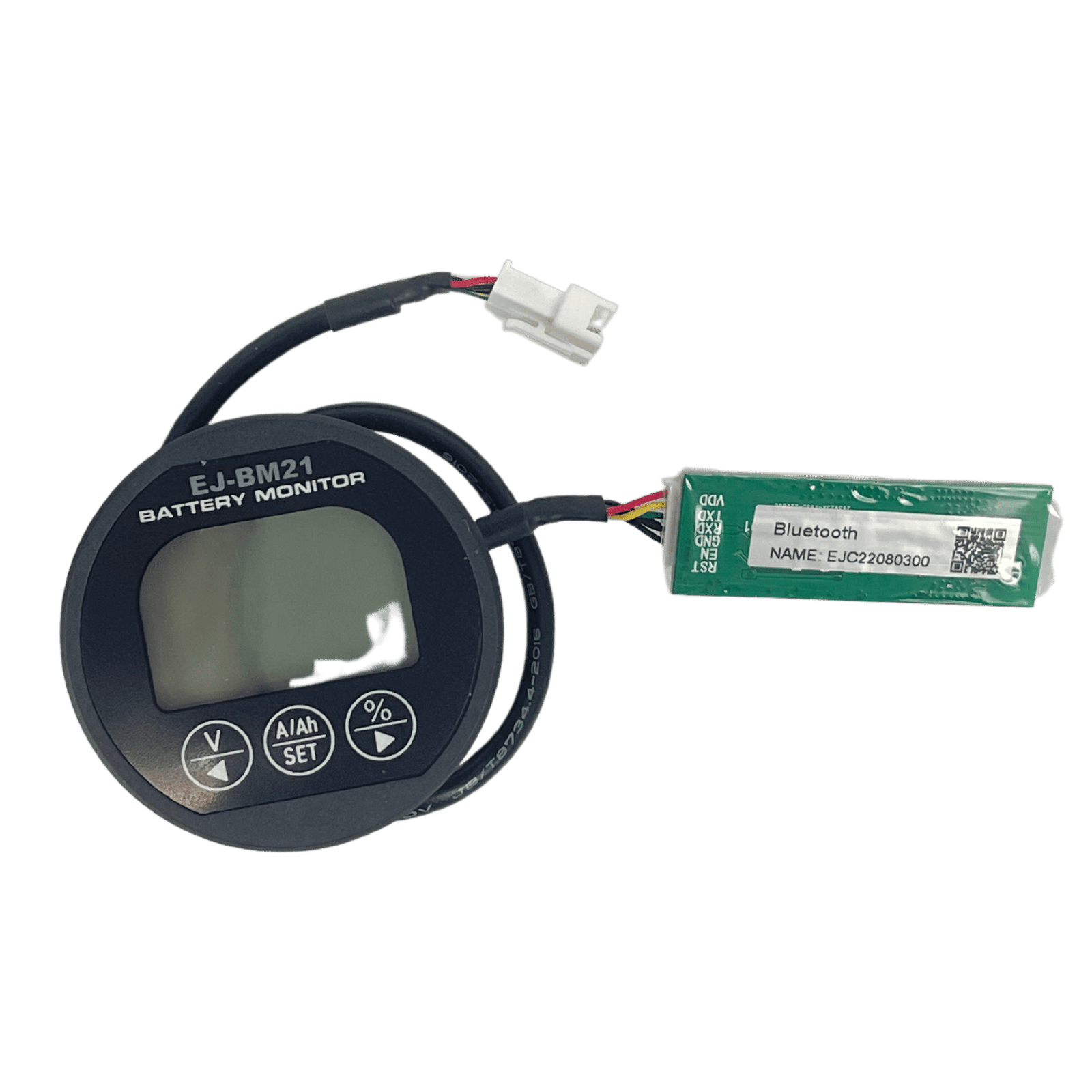 BAINTECH BTBLMON Bluetooth Battery Monitor with 500 Amp Shunt - Wireless Battery Monitoring System for 4WD, Caravan, Marine & Off-Grid Applications