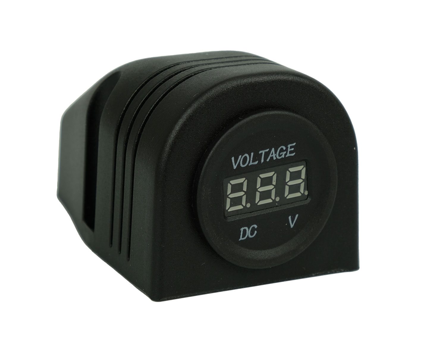 BAINTECH BTDCM002 Surface Mount Single DC 12V LCD Meter - Budget-Friendly Digital Voltmeter for Basic Battery Voltage Monitoring