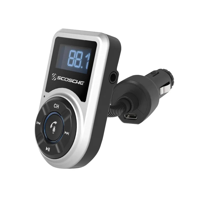 Scosche BTFMPDSR-SP BT Freq Wireless Handsfree Car Kit