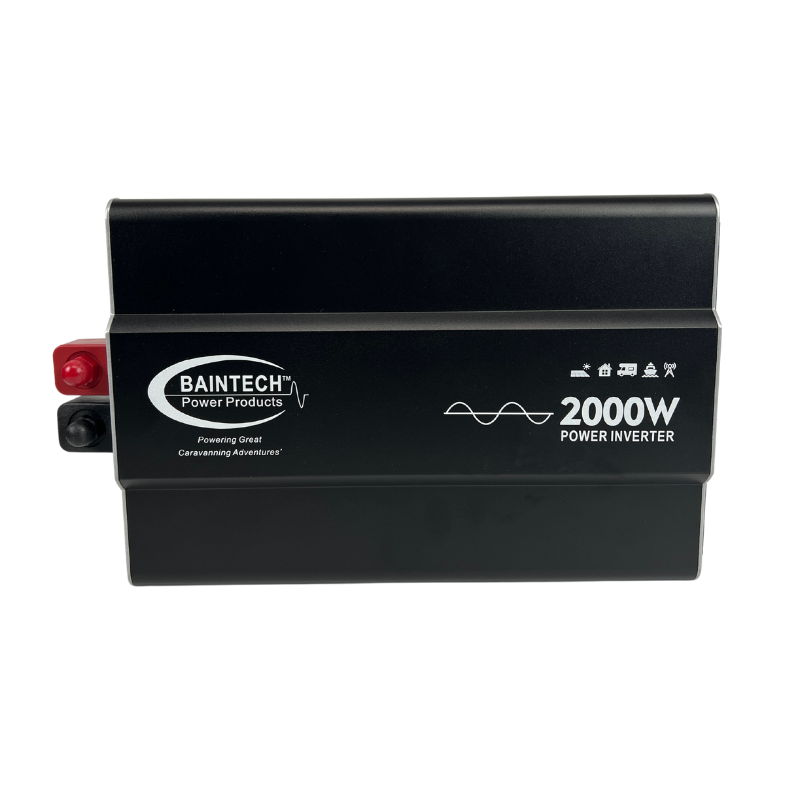 BAINTECH BTPS2000W 2000W Pure Sine Wave Inverter - Clean AC Power from 12V DC for Household Appliances and Sensitive Electronics