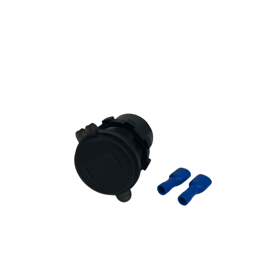 BAINTECH BTQC3.0+TYPE C+VOLT QC3.0 USB Socket Plus USB-C Plus Digital Display Voltmeter - Dual Fast-Charging USB Ports with Real-Time Battery Voltage Monitoring