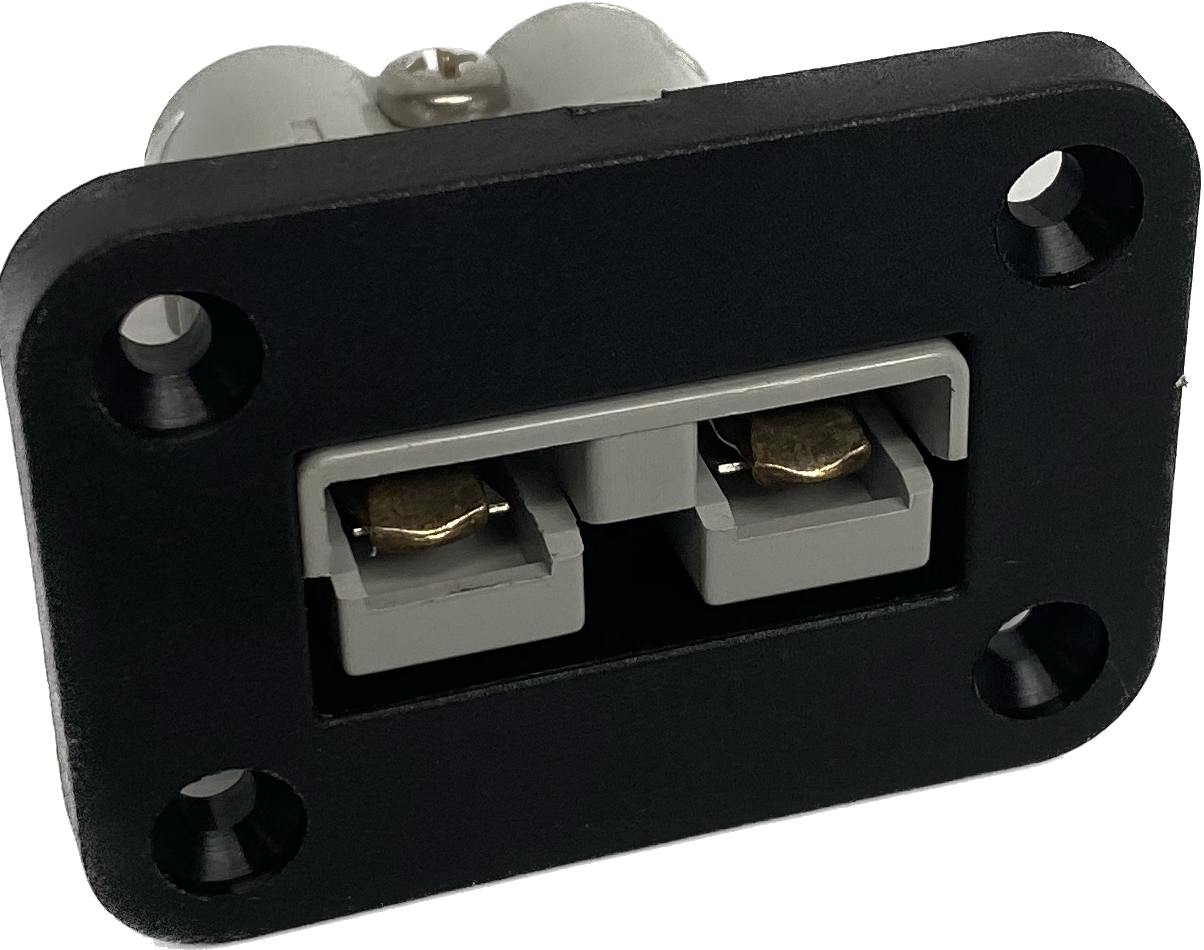 BAINTECH BTSAPP Single Anderson Plug Flush Mount Panel - 50A Heavy-Duty Mounting System for Solar, Dual Battery & Accessory Connections