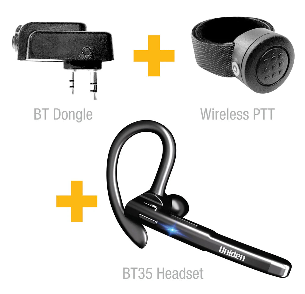 UNIDEN BTX50 - Accessory Bluetooth Headset Kit for XTRAK 50 UHF Radios
